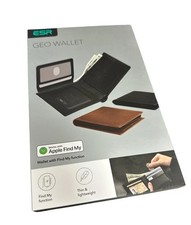 NWT ESR Geo Wallet with Find My RFID Blocking GPS