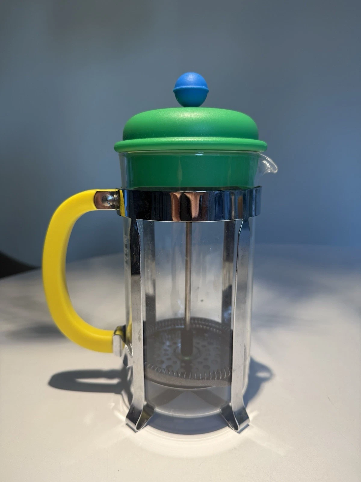 Bodum Limited Edition 70 Anniversary Yellow Green Blue Coffee French Press 2014
Opens in a new windo
