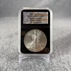 2009-W American Silver Eagle Dollar Genuine Uncirculated PCS Stamps & Coins