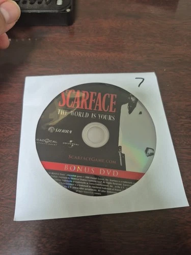 (Bonus Disc, No Game) Scarface World Is Yours Collector's Edition Playstation 2