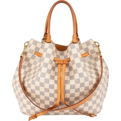 Louis Vuitton Monogram Damier Azur Girolata Handbag Tasche