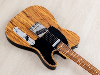 2007 Fender Telecaster TL-Zebra Zebrawood + Mahogany w/ USA