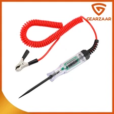 Circuit Tester Probe Light Voltage Pen Detector 3-48V Electric Car Fuse Nwcliwrt