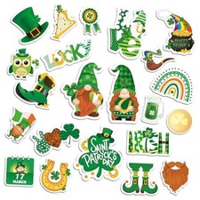 St. Patrick's Day Magnets,22pcs Lucky Shamrock Green Clover Car Magnets