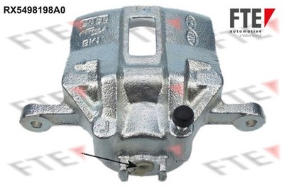 Bremssattel FTE 9291696 Gusseisen für HYUNDAI ACCENT 3 MC CRDi GLS KIA RIO 2 JB