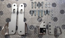 Spanngurthalterung-Set Chrom Harley Davidson Touring Street Glide