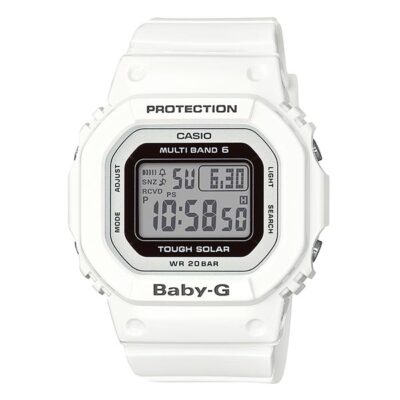 CASIO Baby-G BGD-5000-7JF 電波ソーラー　未使用 CASIO BABY-G BGD-5000U-7JF Radio Solar Digital Watch White Women's