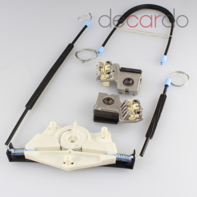 Fensterheber Reparatursatz Metall Gleitstücke Set vorne links für VW BORA 1J