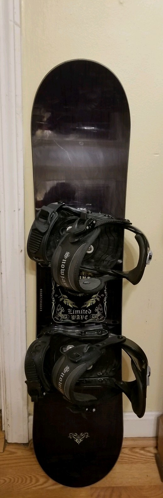 Zuma Limited Wave 98 cm Junior Snowboard Paired w Snowjam Bindings Nice Zuma Limited Wave 98 cm Junior Snowboard Paired w Snowjam Bindings Nice