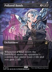 Polluted Bonds Anime Borderless - Wilds of Eldraine: Enchanting Tales