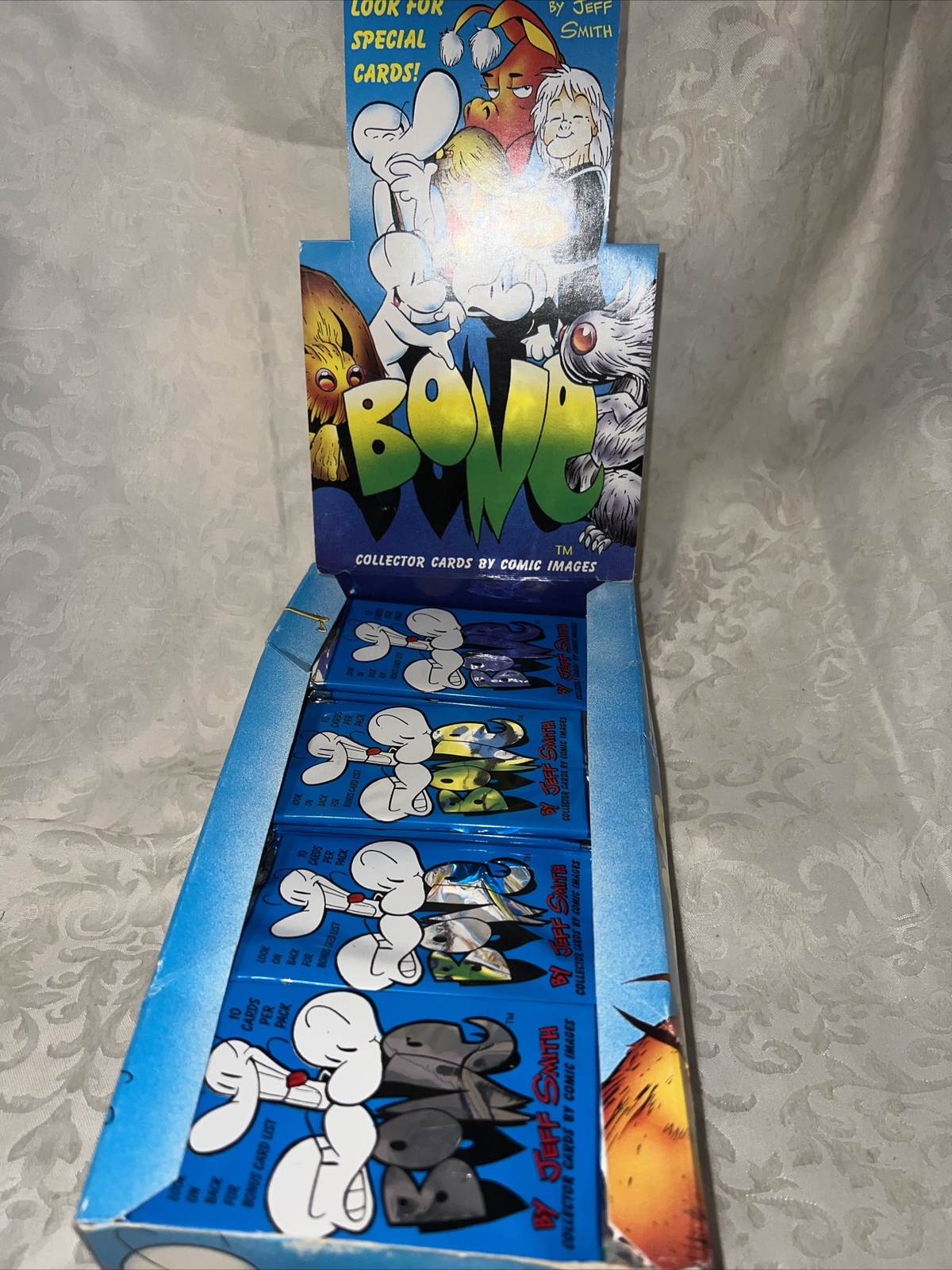 (5) Packs 1994 Comic Images BONE  eff Smith Factory Sealed Trading Card