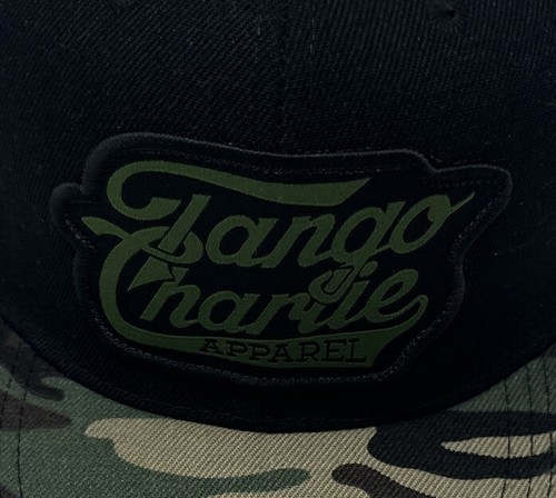 Tango Charlie Apparel Camo American Flag Adult Snapback Hat - 第 3/6 張圖片