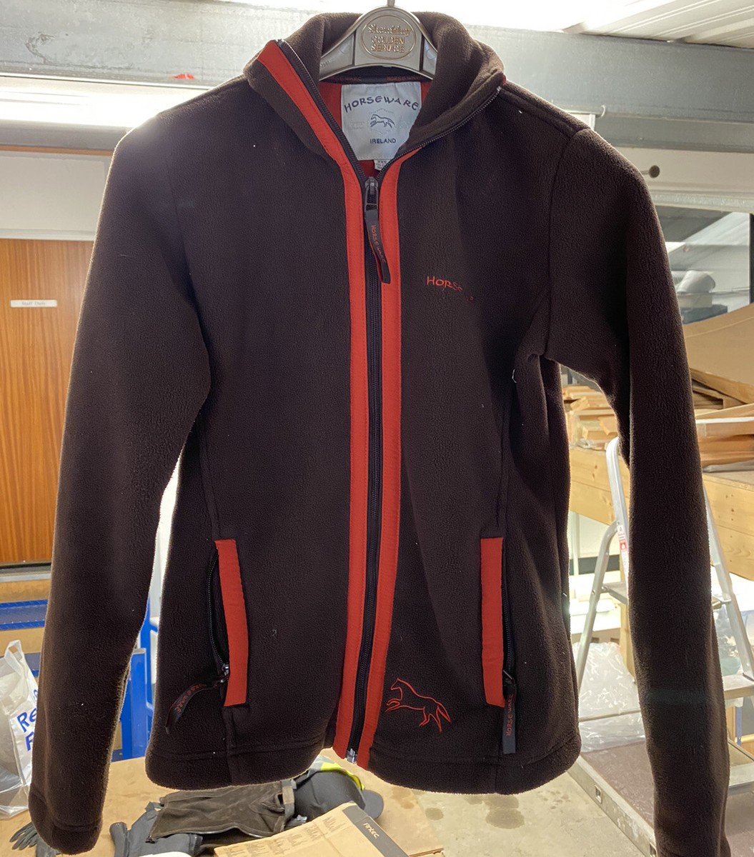 Horseware Ireland Zip Up Fleece Jacket, Zip Pockets, XXS UK