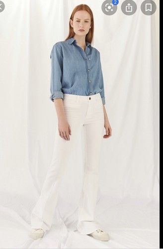MiH Jeans Womens The Marrakesh White 
