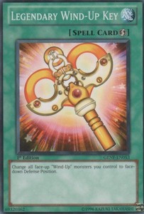 Legendary Wind-Up Key - GENF-EN053 - Common - Unlimited Edition x3 - Near Mint