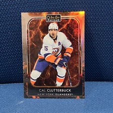 2021-22 O-Pee-Chee Platinum #95 Hot Magma CAL CLUTTERBUCK 228/499