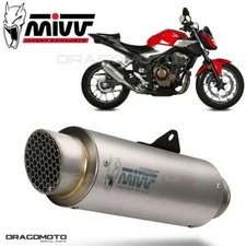 Exhaust Honda CB 500 F 2021 2022 MIVV Gppro Titanium