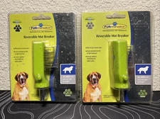 2 X Furminator FurFlex Reversible Mat Breaker Head Dog Grooming Tool Pet Hair