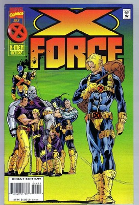 X-FORCE Vol 1 / 44 / 1995 / MARVEL COMICS / US COMICS