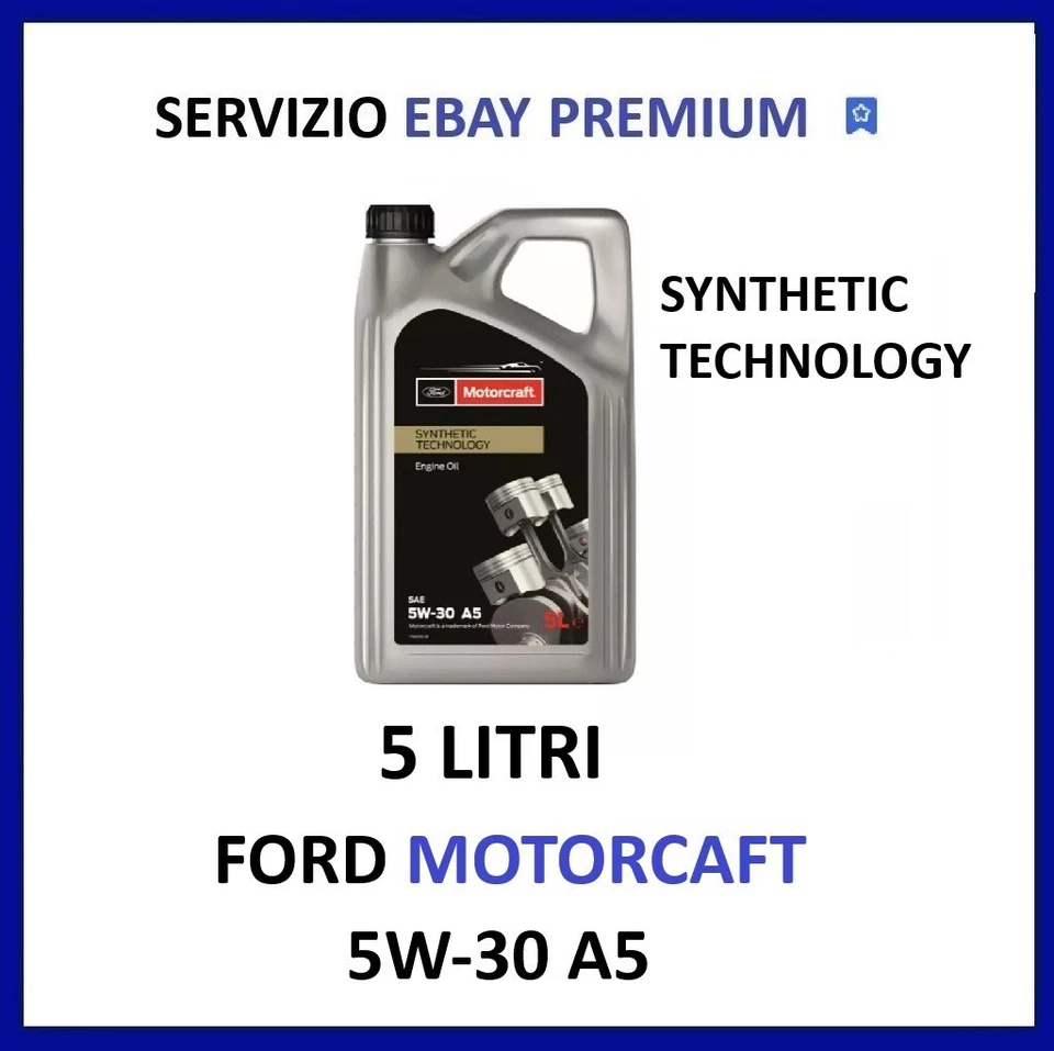 Ford 5W30 motorcraft 5 LITRI ACEA A1 B1 A5 B5 (5W-30) BEST PRICE !!