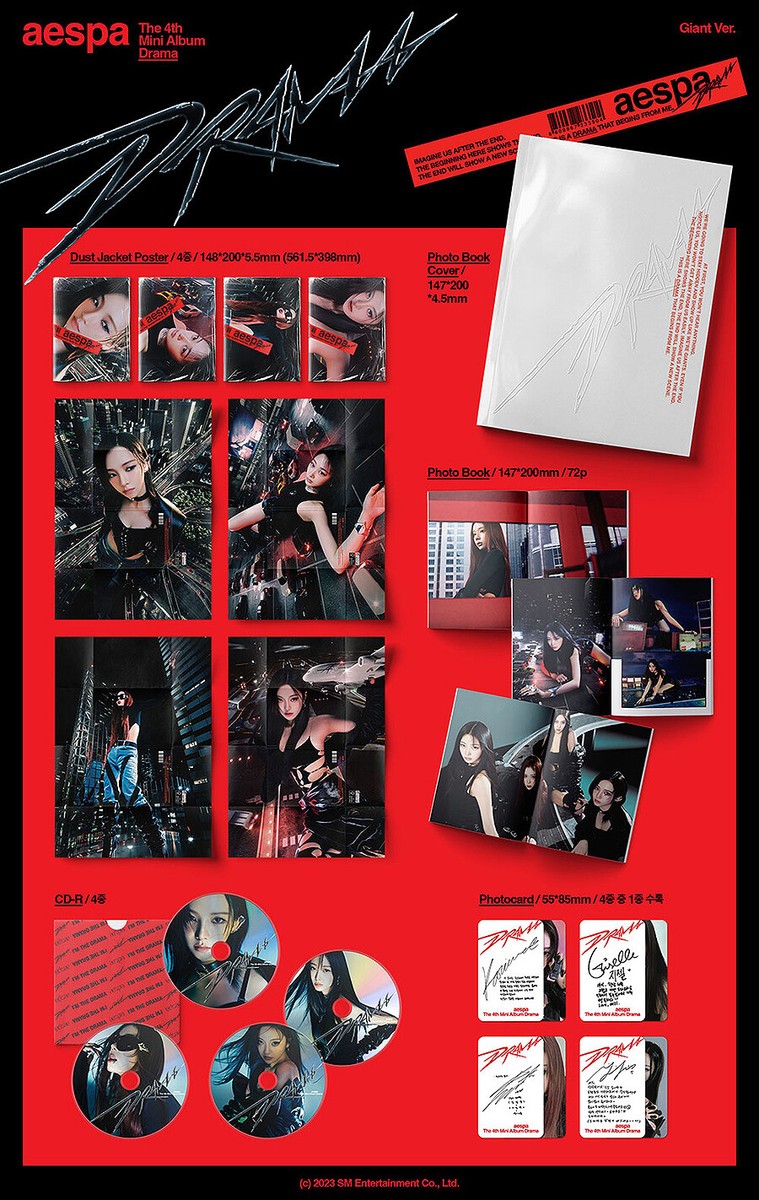 K-POP・アジア aespa CD  poster ver. Amazon.com: aespa - 3rd Mini Album MY WORLD (Poster Ver.) CD