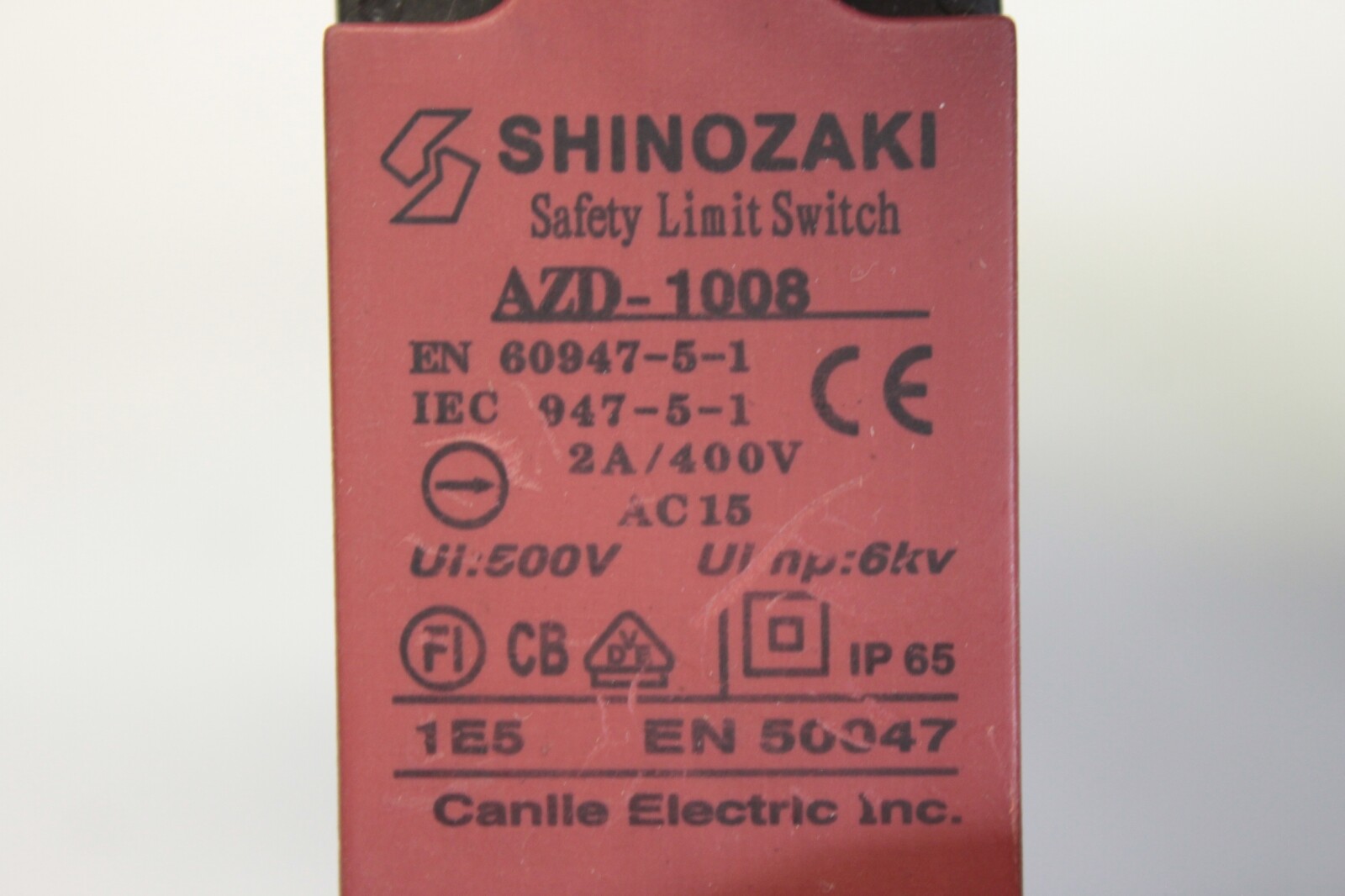 SHINOZAKI AZD1008 Safety Limit Switch Sicherheit Positionsschalter AZD
