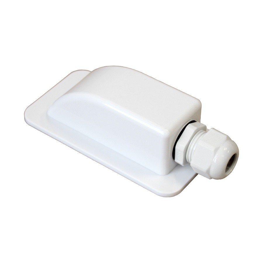 Waterproof single cable entry gland (3-7mm) for solar panels/ motorhomes / boats