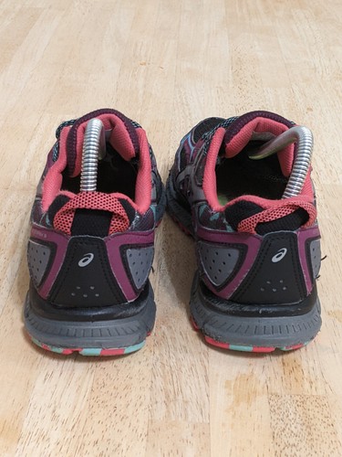 Asics Gel-Scram 3 Trail Running Shoes Women Size 7.5 All Terrain Camo Pink T6K7Q - Picture 4 of 7