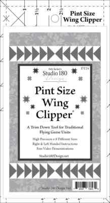 Studio180- Deb Tucker ~ Pint Size Wing Clipper - Quilting Ruler | eBay
