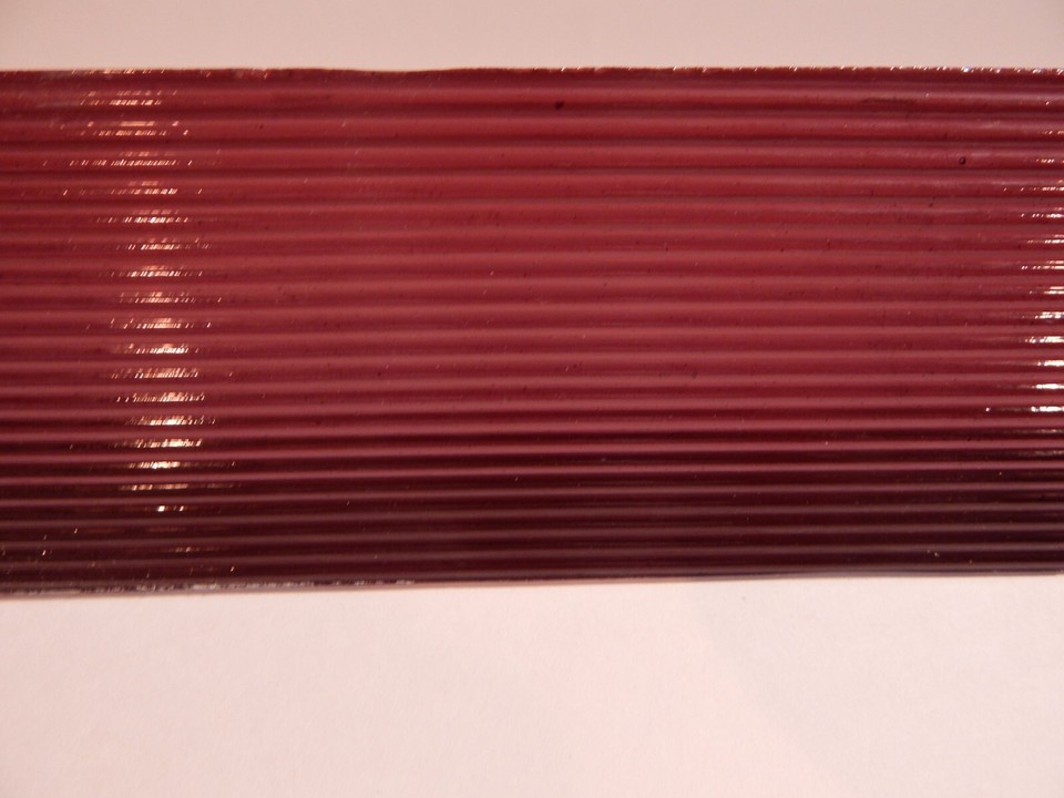 Wissmach Stained Glass Pack 12 Pcs SkyBlue 9"x5" + 12 Pcs Plum/Red 13.