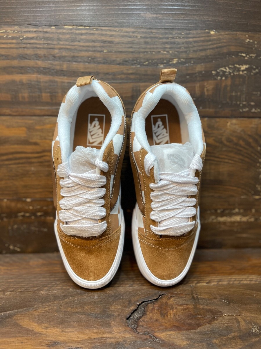 Size 8.5 - VANS Knu-Skool Mega Check Brown for sale online
