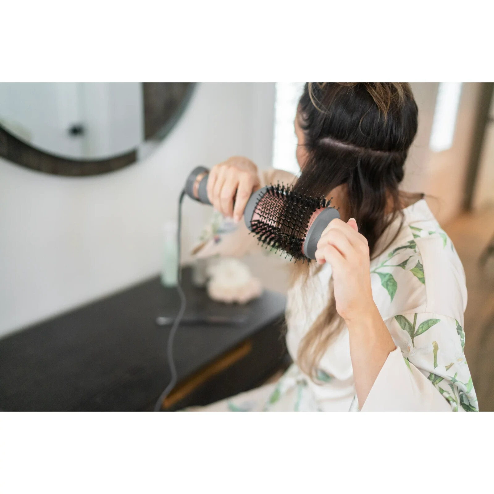 Hairitage Up In The Air Volumizing Brush Hair Dryer for Curling & Straightening