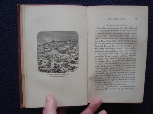 1871 CH Hitchcock Mount Washington in Winter New Hampshire Illust. Cog Railway - Picture 14 of 14