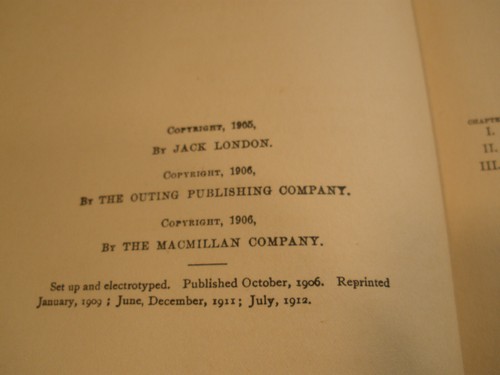 WHITE FANG BY JACK LONDON HARDCOVER 1912 (B86) - Picture 8 of 12