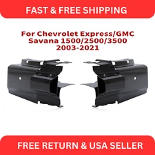 For Chevy Express Savana 2500 3500 03-23 21 Front Bumper Bracket Mounting Braces