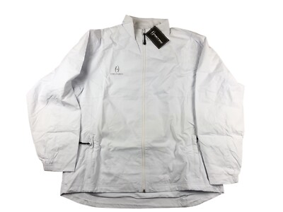NWT! Harrow Sports Elite Top White Jacket Spring Jacket Full Zip Size Large