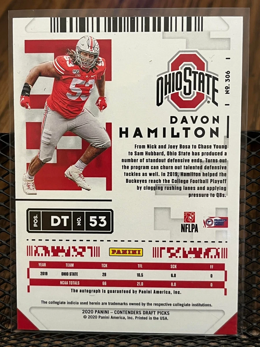 Hamilton Davon home jersey