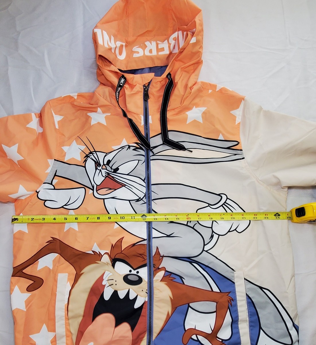 Members Only Men Looney Tunes Size L Windbreaker Jacket Members Only Men Looney Tunes Size L Windbreaker Jacket
