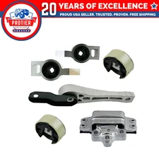Fits 2010-2014 Volkswagen Golf 2.0L Diesel MANUAL Motor & Trans Mount Set :