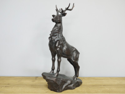  Hirsch Weihnacht DEKO RESIN KUNSTHARZ nr 3472