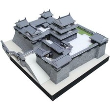 Hágalo usted mismo Castillo Matsuyama Japón Modelo de Papel 3D Creativo Famoso Edificio Puzzle Kit