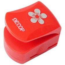 DECOP Embossed Craft Punch 32mm 1.25inch Cute Flower