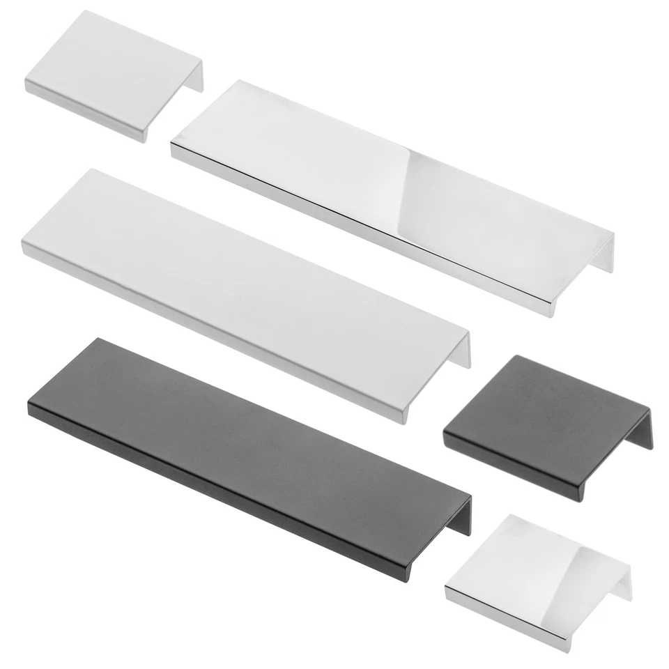 Edge Mounted Cabinet Pull Trim Profile HEXI Handles for Kitchen Bedroom Bathroom - Image 1 of 2