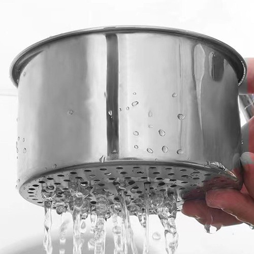 Stainless Steel Multi-functional Drain Basket Corner Sink Strainer for Sink - Picture 7 of 24