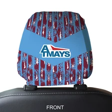 Kilmarnock 1993 Away - Retro Football Shirt Pack of 2 - Car Seat Headrest Covers