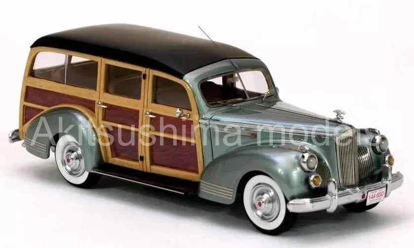 Neo Scale Models NEO44650 1/43 Packard 110 Deluxe Wagon 1941 Verde Nuovo - Immagine 4 di 4