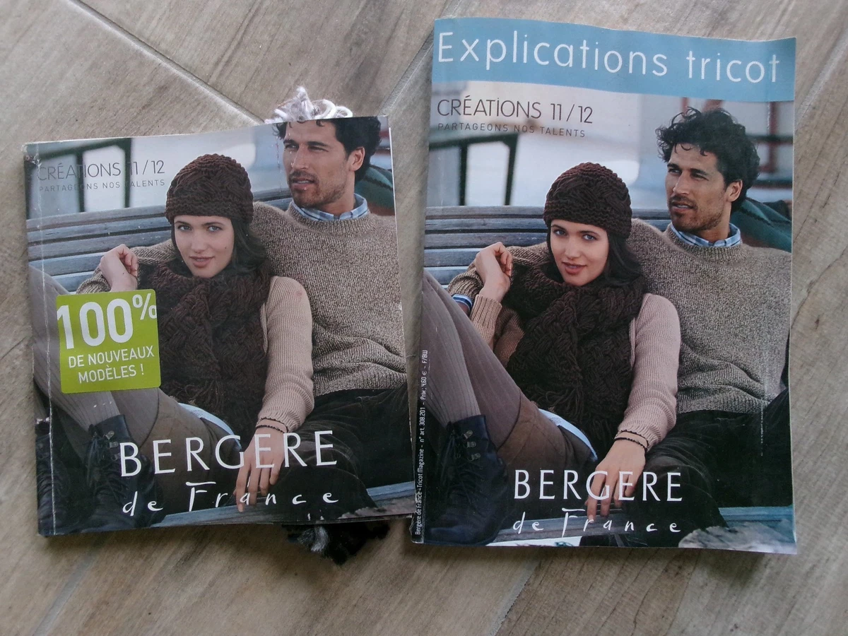 Lot De 7 Catalogues Tricot Bergère De France - Collection 1988 à 1993