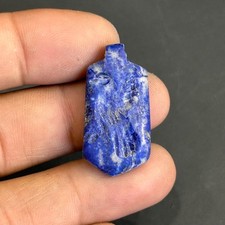 Beautiful old lapis lazuli Stone Roman intaglio pendant 