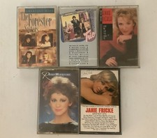 Five Country Music Female Artists Cassette Tapes