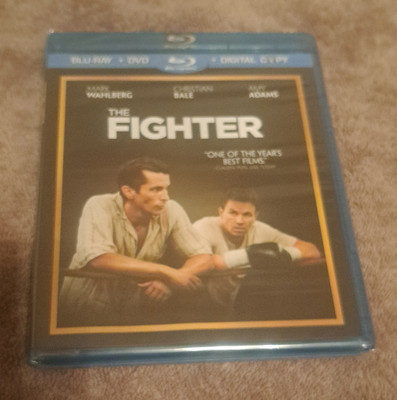 Paramount The Fighter Blu-ray/DVD Digital Copy R 2010 Wahlberg Bale Adams